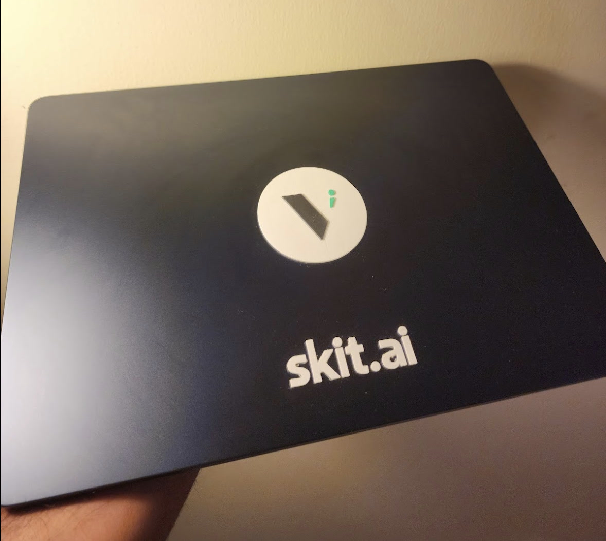 Logo as laptop sticker